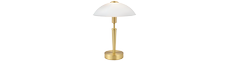 Outlet: EGLO Solo1 Bordlampe Med Touch dæmp E14 i Stål/Messing