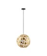 Outlet: EGLO Skoura Pendel Lampe Ø41Til E27 i Messing/Sort