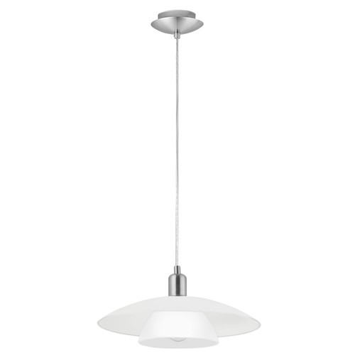 Outlet: EGLO Brenda Pendel lampe E27 Ø320 mm I Hvid