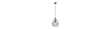 Outlet: EGLO Carlton Gitter Pendel lampe Ø235 Til E27 i Sort