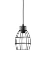 Outlet: Garage Pendel Ø25 i Sort - Nielsen Light