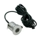 Sauna downlight - 24V DC, RA93, 1,1W, 3m ledning, Hul: Ø3 cm, Mål: Ø3,5 cm