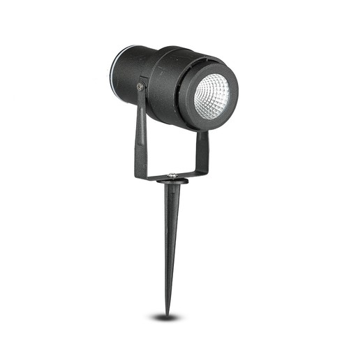 12W LED havelampe - grøn, sort hus