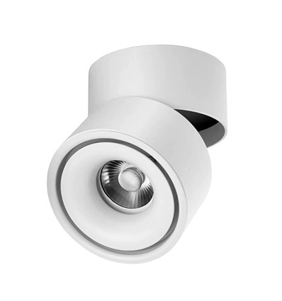 Vero 10W LED påbygningsspot – RA98, dæmpbar, hvid