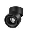 Vero 10W LED påbygningsspot i sort - RA98, dæmpbar, roterbar