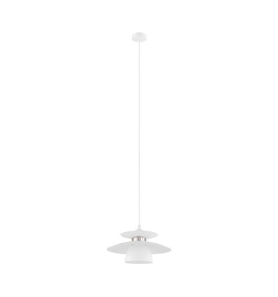 Outlet: EGLO Brenda Pendel Lampe Til E27 Ø320 mm i Hvid
