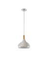 Outlet: EGLO Sabinar Pendel Lampe Ø280 mm I Børstet Stål