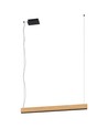 Outlet: EGLO Termini LED Pendel Lampe 31,5W/15,5W L106 i Træ/Sort