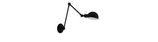 Outlet: EGLO Exmoor Væglampe 420 mm Til E27 i Sort