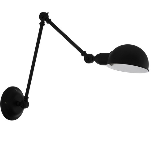Outlet: EGLO Exmoor Væglampe 420 mm Til E27 i Sort