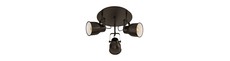 Outlet: EGLO Mitchley Loftlampe Til 3xE27 Rund i Mørk Bronze