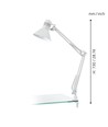 EGLO FIRMO Arkitektlampe Til E27 i Hvid