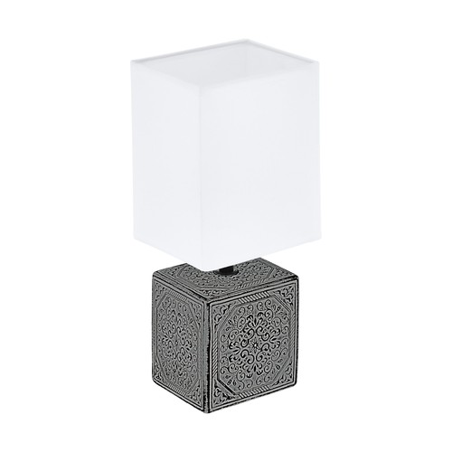 EGLO Mataro Bordlampe Til E14 i Keramik/Hvid