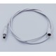 DC Forlængerkabel - 10 m, til LED strips, 5V-24V, hvid