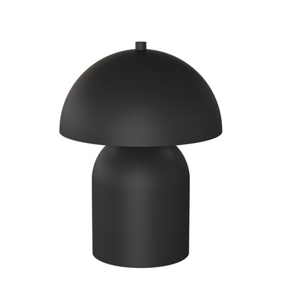 Mush LN2 Sort bordlampe - Ø18 cm, G9, 230V, uden lyskilde