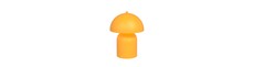 Mush LN2 Orange bordlampe - Ø18 cm, G9, 230V, uden lyskilde