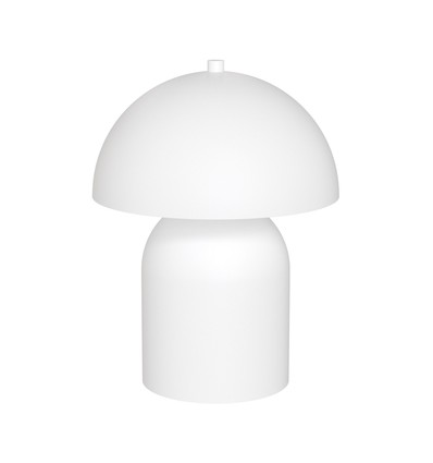 Mush LN2 Hvid bordlampe - Ø18 cm, G9, 230V, uden lyskilde