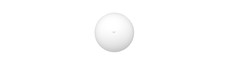 Mush K2 Hvid væglampe - Ø18 cm, G9, 230V, uden lyskilde
