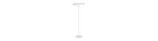Nemo LP3 Hvid gulvlampe - Ø40 cm, G9, 230V, uden lyskilde