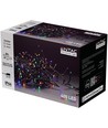 Restsalg: 8 m. multicolor cluster LED julelyskæde - 400 LED, memory funktion, IP44 udendørs, 230V