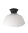 Lunaro 1S Hvid/Sort pendellampe - Ø30 cm, GX53, 230V, uden lyskilde