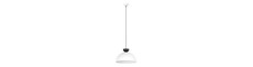 Lunaro 1L Hvid/Sort pendellampe - Ø40 cm, GX53, 230V, uden lyskilde