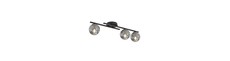 Kairo 3 Sort/Grafit loftslampe - Ø14 cm, E14, 230V, uden lyskilde