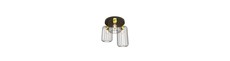 Barn 3PREM Sort/Guld loftslampe - Ø16 cm, E27, 230V, uden lyskilde