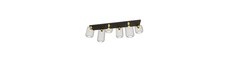 Barn 6 Sort/Guld loftslampe - Ø16 cm, E27, 230V, uden lyskilde