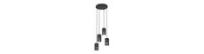 Tank 4PREM Sort pendellampe - Ø10 cm, E27, 230V, uden lyskilde