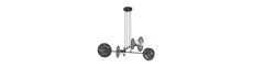 Xotic 4 Sort pendellampe - Ø20 cm, E27, 230V, uden lyskilde