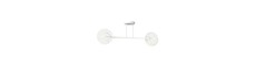 Frick 2 Hvid loftslampe - Ø20 cm, E27, 230V, uden lyskilde