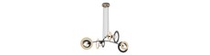 Skiva 4 Sort pendellampe - Ø20 cm, E27, 230V, uden lyskilde