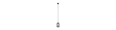 Verdi 1 Sort/Grafit pendellampe - Ø15 cm, E27, 230V, uden lyskilde