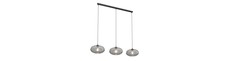Coco 3 Sort/Grafit pendellampe - Ø30 cm, E27, 230V, uden lyskilde