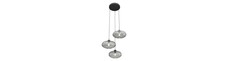 Coco 3 Sort Prem Grafit pendellampe - Ø30 cm, E27, 230V, uden lyskilde