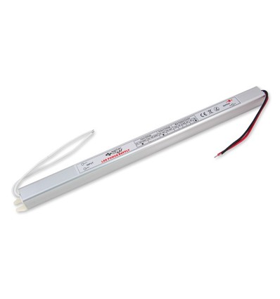 72W Strømforsyning - 12V DC, 6A, Ultra slim, IP20