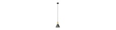 Rosa 1 Sort pendellampe - Ø16 cm, E27, 230V, uden lyskilde