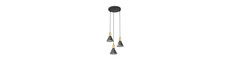 Rosa 3 Sort Prem pendellampe - Ø16 cm, E27, 230V, uden lyskilde
