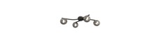Opus 4 Sort/Grafit loftslampe - Ø15 cm, E14, 230V, uden lyskilde