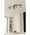Opus 4 Sort/Grafit loftslampe - Ø15 cm, E14, 230V, uden lyskilde