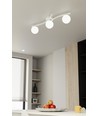 Opus 3 Hvid/Opal loftslampe - Ø15 cm, E14, 230V, uden lyskilde