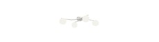 Opus 4 Hvid/Opal loftslampe - Ø15 cm, E14, 230V, uden lyskilde