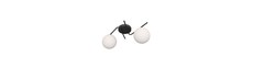 Vespa 2 Sort/Opal loftslampe - Ø15 cm, E14, 230V, uden lyskilde