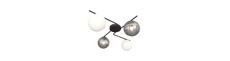 Vespa 4 Sort Mix loftslampe - Ø15 cm, E14, 230V, uden lyskilde