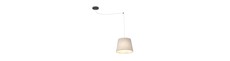 Ascot 1 Beige pendellampe - Ø38 cm, E27, 230V, uden lyskilde