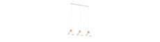 Seco 3 Hvid loftslampe - Ø18 cm, E27, 230V, uden lyskilde