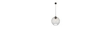 Nando 1 Sort pendellampe - Ø24 cm, E27, 230V, uden lyskilde
