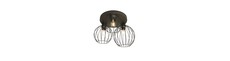 Nest 3PREM Sort loftslampe - Ø24 cm, E27, 230V, uden lyskilde