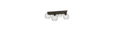 Nest 4 Sort loftslampe - Ø24 cm, E27, 230V, uden lyskilde